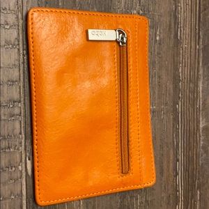 HOBO leather card holder.